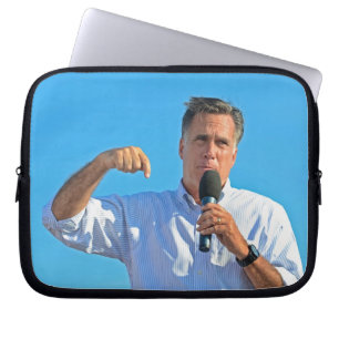 Capa Para Notebook Mitt Romney em campanha