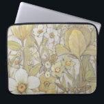 Capa Para Notebook Mix Floral<br><div class="desc">Mix Floral II por Tim OToole. Variedade de cores amarelas e neutras floresce.</div>