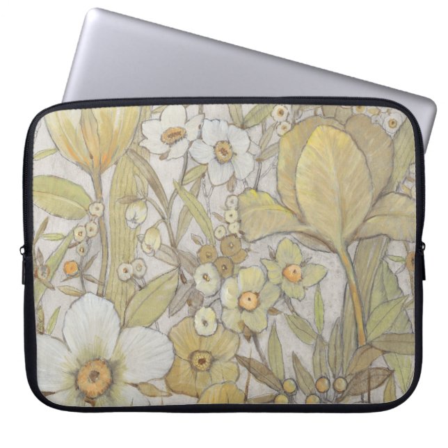 Capa Para Notebook Mix Floral (Frente)