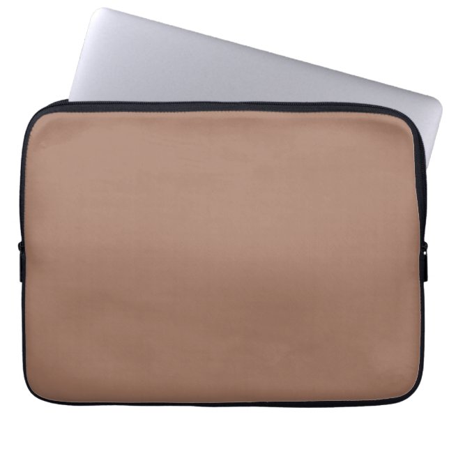 Capa Para Notebook Mocha Mousse Trendy Sólido Elegante (Frente)