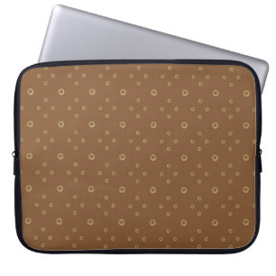 Capa Para Notebook Mocha   Zínia Dourada Sol