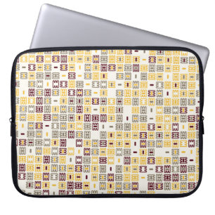 Capa Para Notebook Modelo geométrico sem costura - ilustração design