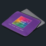 Capa Para Notebook Modelo Upload de Imagem Fotográfica Elegante Royal<br><div class="desc">Faça Upload Personalizado Da Sua Imagem Fotográfica Ou Logotipo Comercial Royal Purple Modern Elegant Modelo Eletrônicos Bag / Tablet & Laptop / Bolsa de laptop Neoprene 13 polegadas.</div>