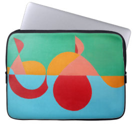 Capa Para Notebook Modern Music Art Treble Clef Laptop Sleeve