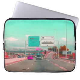 Capa Para Notebook Modern Retro Highway Laptop Cover