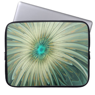 Capa Para Notebook Moderna Abstrato Fantasy Flor Arte Fractal
