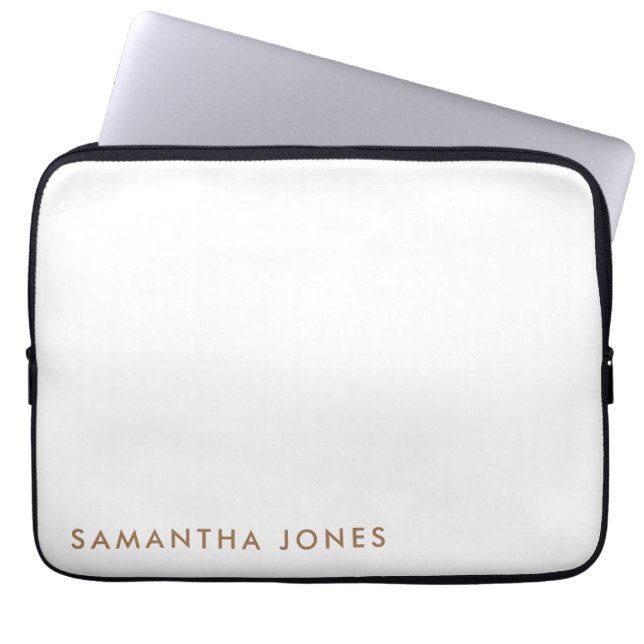 Capa Para Notebook Moderno Minimalista (Frente)