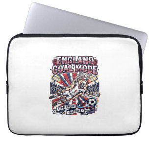 Capa Para Notebook Modo Gol Inglaterra Esqueleto Atacante Nações Stre