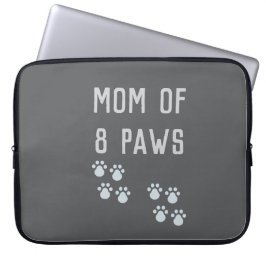 Capa Para Notebook Mom of 8 paws