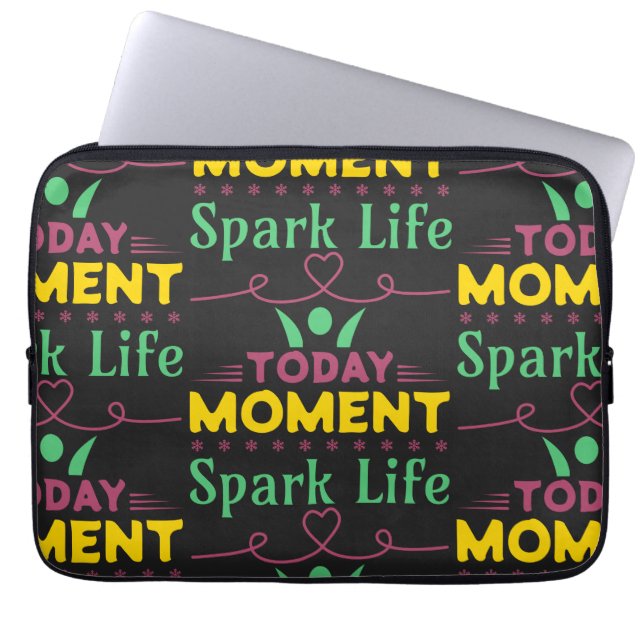 Capa Para Notebook Momento Atual, Espete A Vida (Frente)