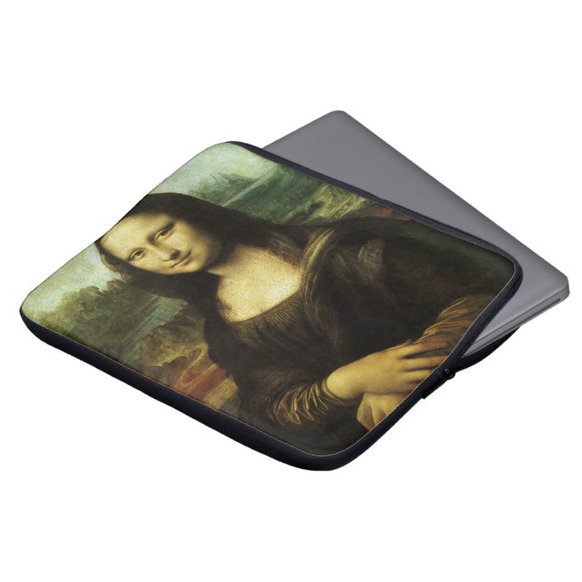 Capa Para Notebook Mona Lisa por Leonardo da Vinci, Arte Renascentist (Frente Topo)