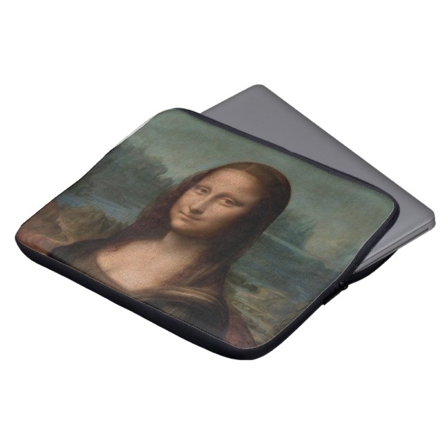 Capa Para Notebook Mona Lisa Portrait (Frente Topo)