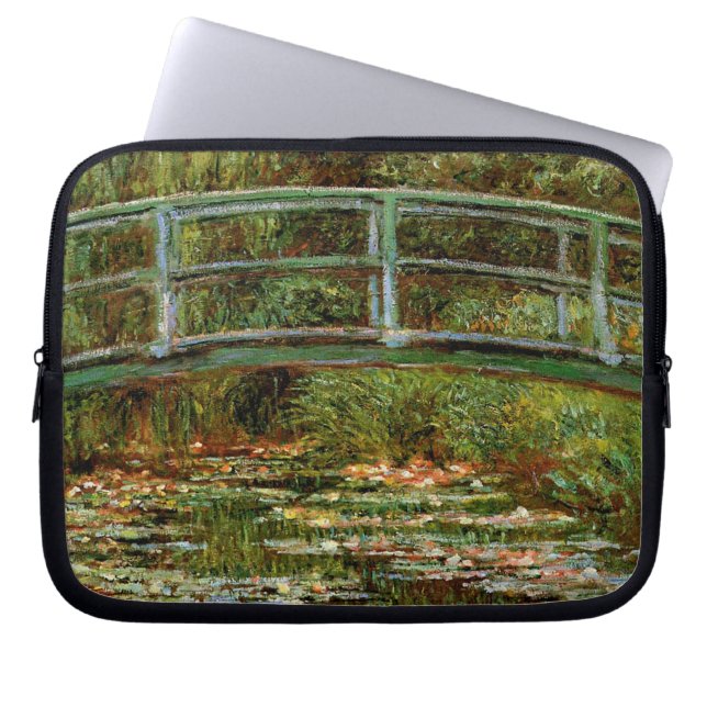 Capa Para Notebook Monet French Bridge Art (Frente)