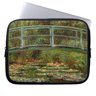 Capa Para Notebook Monet French Japanese Bridge Art