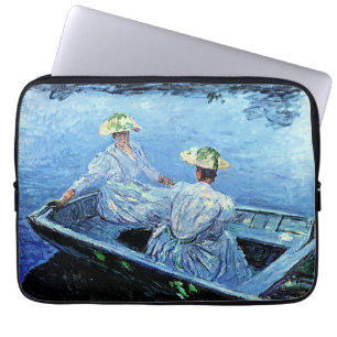 Capa Para Notebook Monet - O Barco Azul