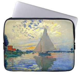 Capa Para Notebook Monet Sailboat no Le Petit-Gennevilliers