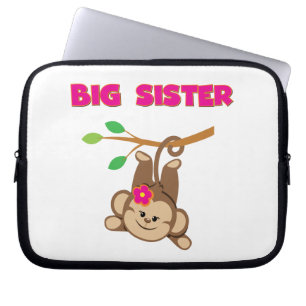 Capa Para Notebook Monkey Big Sister