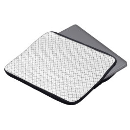 Capa Para Notebook Monochrome Geometric Texture|Seamless Diamond Look