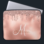 Capa Para Notebook Monograma de Drives Litter Dourado rosa<br><div class="desc">Este design pode ser personalizado na área fornecida pela alteração da foto e/ou do texto. Ou pode ser personalizado clicando em Personalizar este Modelo e, em seguida, escolhendo o clique para personalizar mais a opção e excluir ou alterar a cor do plano de fundo, adicionar texto, alterar a cor ou...</div>