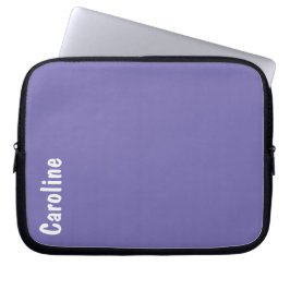 Capa Para Notebook Monograma de Script de Assinatura Elegante