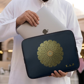 Capa Para Notebook Monograma do Teto da Cúpula da Mesquita Nabawi Mad