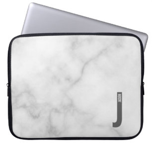 Capa Para Notebook Monograma e Nome Personalizados Modernos e Destaca