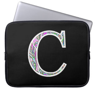 Capa Para Notebook Monograma iluminado centímetro cúbico