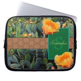 Capa Para Notebook Monograma Personalizado Laranja Pera-Pera-Pera-Per