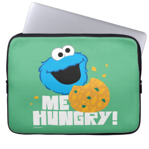 Capa Para Notebook Monstro Come Cookies Eu Estou com Fome!