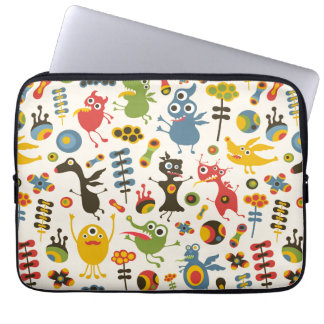 Capa Para Notebook Monstros Felizes