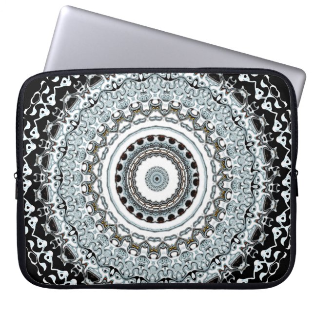 Capa Para Notebook Monstros Mandala 2 (Frente)