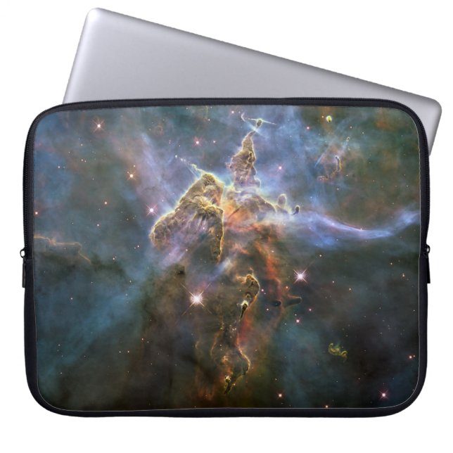 Capa Para Notebook Montanha Mística no Espaço Hubble na Nebulosa Cari (Frente)