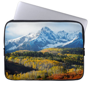Capa Para Notebook Montanha nevado & árvores