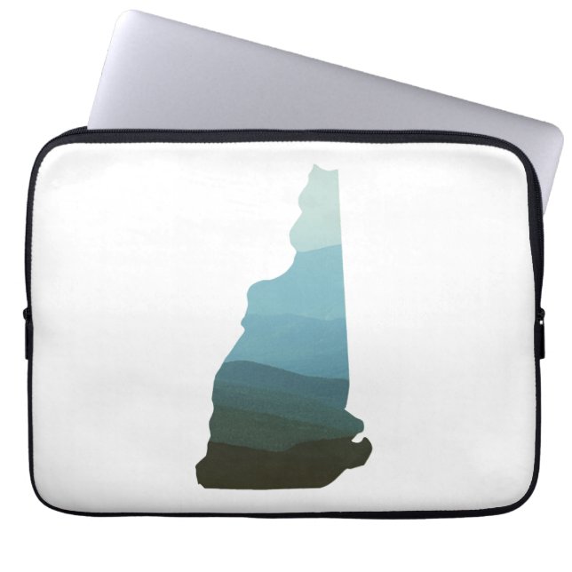 Capa Para Notebook Montanhas brancas em New Hampshire (Frente)