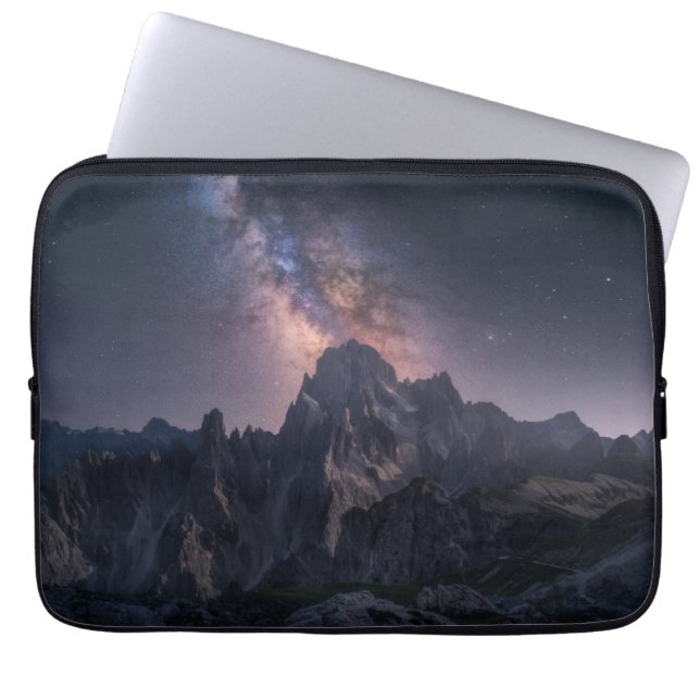 Capa Para Notebook Montanhas | Dolomites Mountain, Itália (Frente)