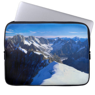 Capa Para Notebook Montanhas Mont Blanc, Alpes europeus