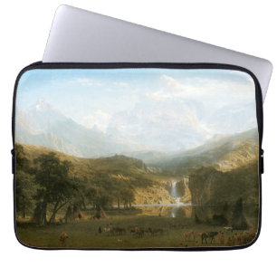 Capa Para Notebook Montanhas Rochosas, Pico de Lander por Albert Bier