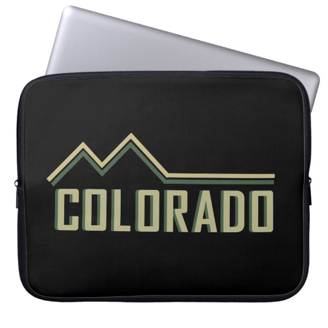 Capa Para Notebook Montanhas Rocky Colorado (Frente)
