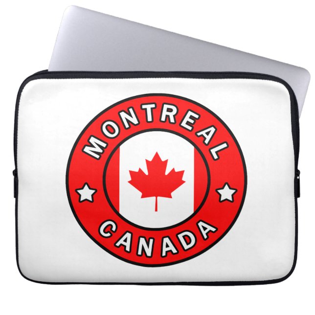 Capa Para Notebook Montreal Canadá (Frente)