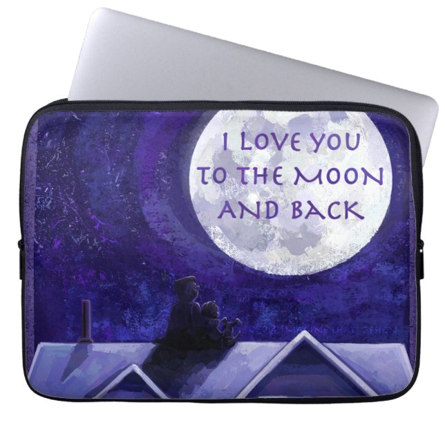 Capa Para Notebook Moon Watch (Frente)