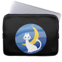 Moonlight white cat