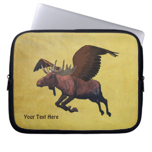 Capa Para Notebook Moose Voadora