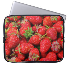 Capa Para Notebook Morangos