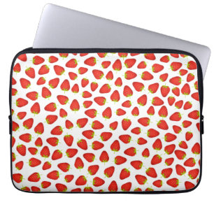 Capa Para Notebook Morangos