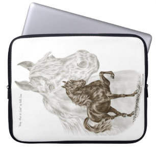 Capa Para Notebook Morgan Horse Art