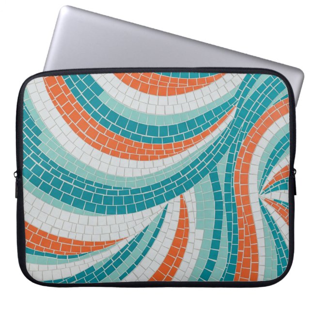 Capa Para Notebook mosaic wave (Frente)