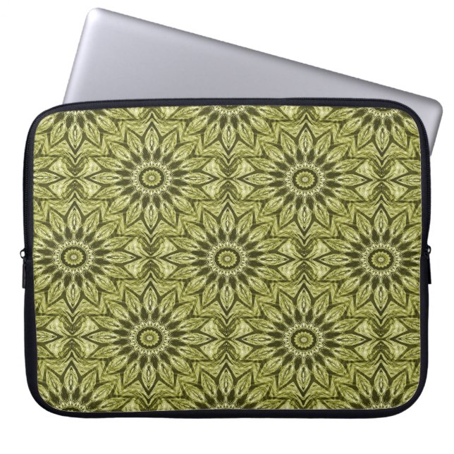 Capa Para Notebook Mossy Flowerz.... (Frente)