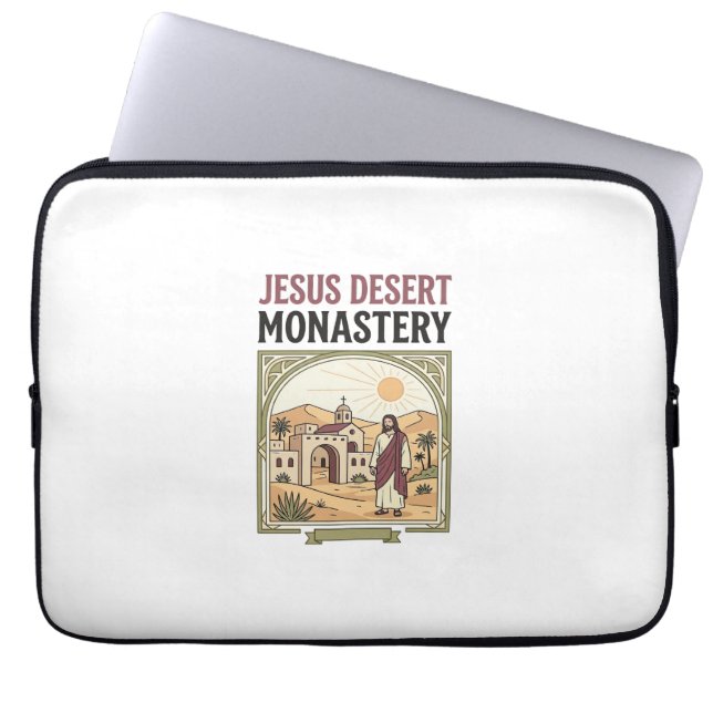 Capa Para Notebook Mosteiro do Deserto de Jesus Mosteiro do Deserto d (Frente)
