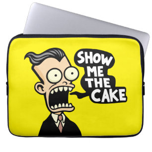 Capa Para Notebook Mostre-me o bolo