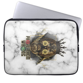 Capa Para Notebook Motivação Cripto | Bitcoin | Prove-os errado 